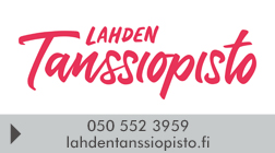 Lahden Tanssiopisto Kauppakeskus Valo logo